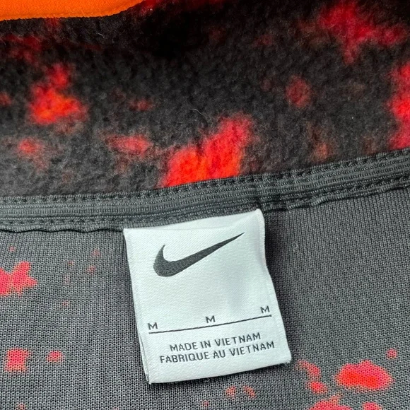 Nike Basketball Fly Marble Print Crop Quarter zip M - Picture 5 of 9